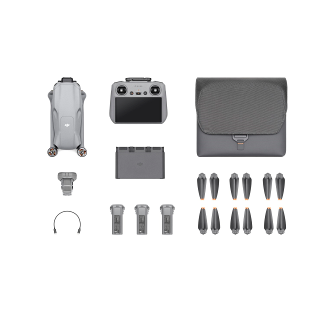 Box Opened DJI Air 3 Fly More Combo (RC 2)