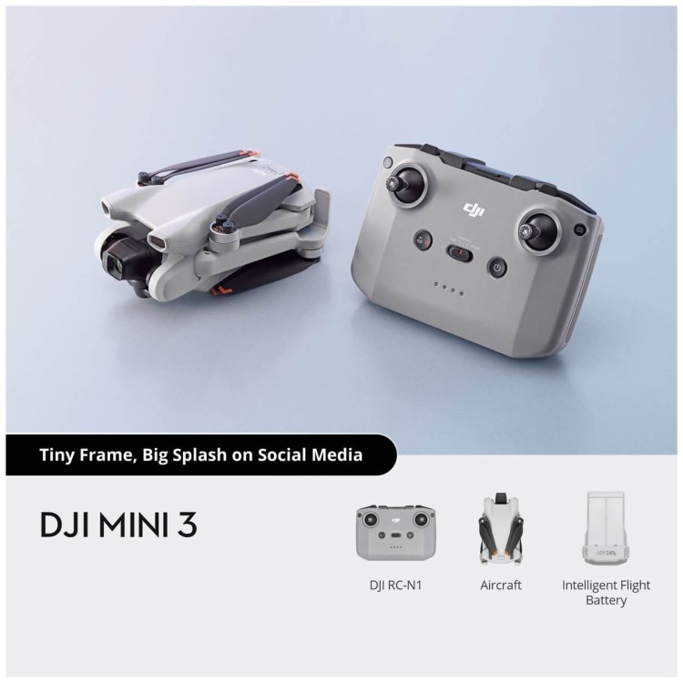 DJI Mini 3 Drone (RC-N1 2024)