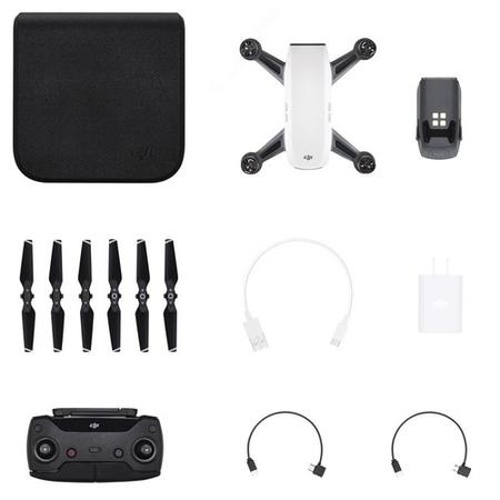 DJI Spark Drone with Controller Combo - Alpine White