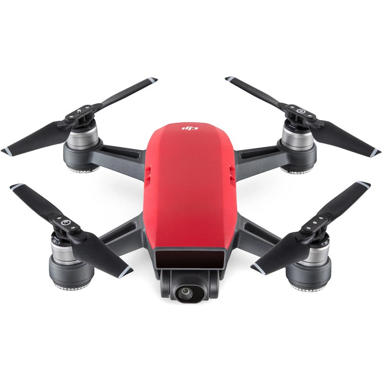 DJI Spark Drone with Fly More Combo - Red