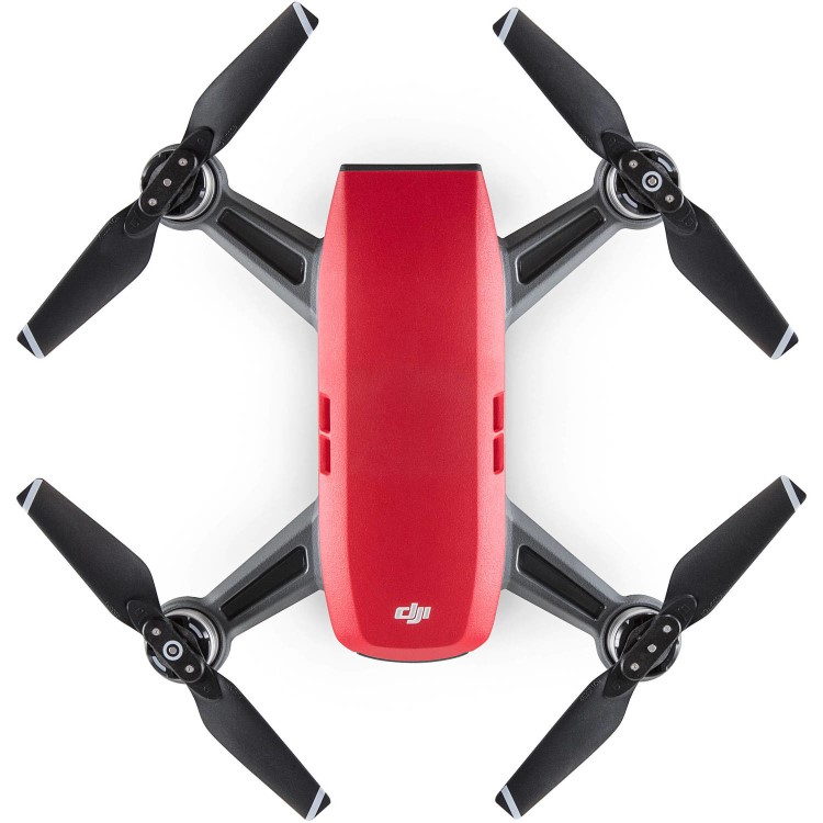 DJI Spark Drone with Fly More Combo - Red