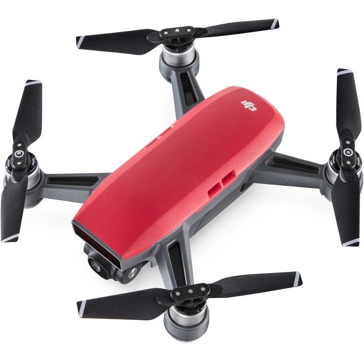 DJI Spark Drone with Fly More Combo - Red