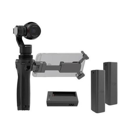 DJI Osmo Handheld 4K Camera & 3-Axis Gimbal + Two Extra Batteries