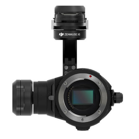 GRADE A1 - DJI Zenmuse X5 4K 16MP Drone Camera & 3-Axis Gimbal Without Lens