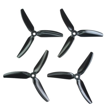 HQ Durable Prop  5.1X4.6X3 Black 2CW+2CCW-Poly Carbonate-POPO