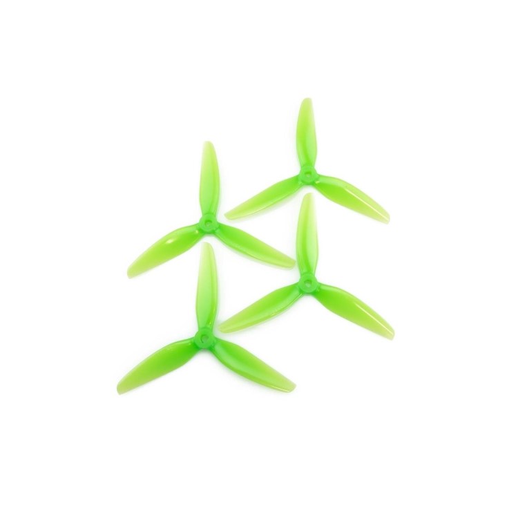 HQ Durable Prop  5.5X3.5X3 Light Green 2CW+2CCW-Poly Carbonate-POPO