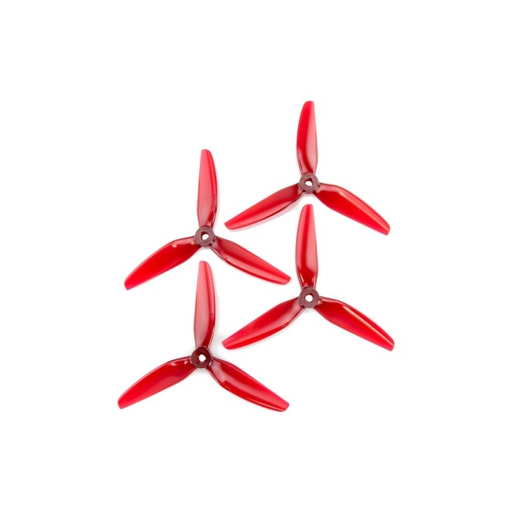 HQ Durable Prop  5.5X3.5X3 Light Red 2CW+2CCW-Poly Carbonate-POPO