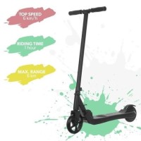electriQ Active Electric Kids Scooter - Black electriQ Active Electric Kids Scooter - Black