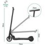 electriQ Active Electric Kids Scooter - Black