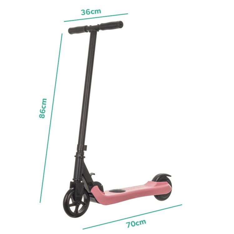 GRADE A2 - ElectriQ Active Kids Electric Scooter - Pink