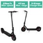 electriQ Active Pro Electric Scooter - Black