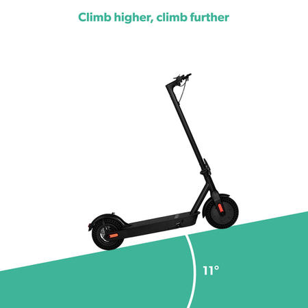 electriQ Active Pro Electric Scooter - Black