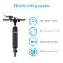 GRADE A2 - electriQ Active Electric Scooter - Black - 25km Range - 25km/h - LG battery