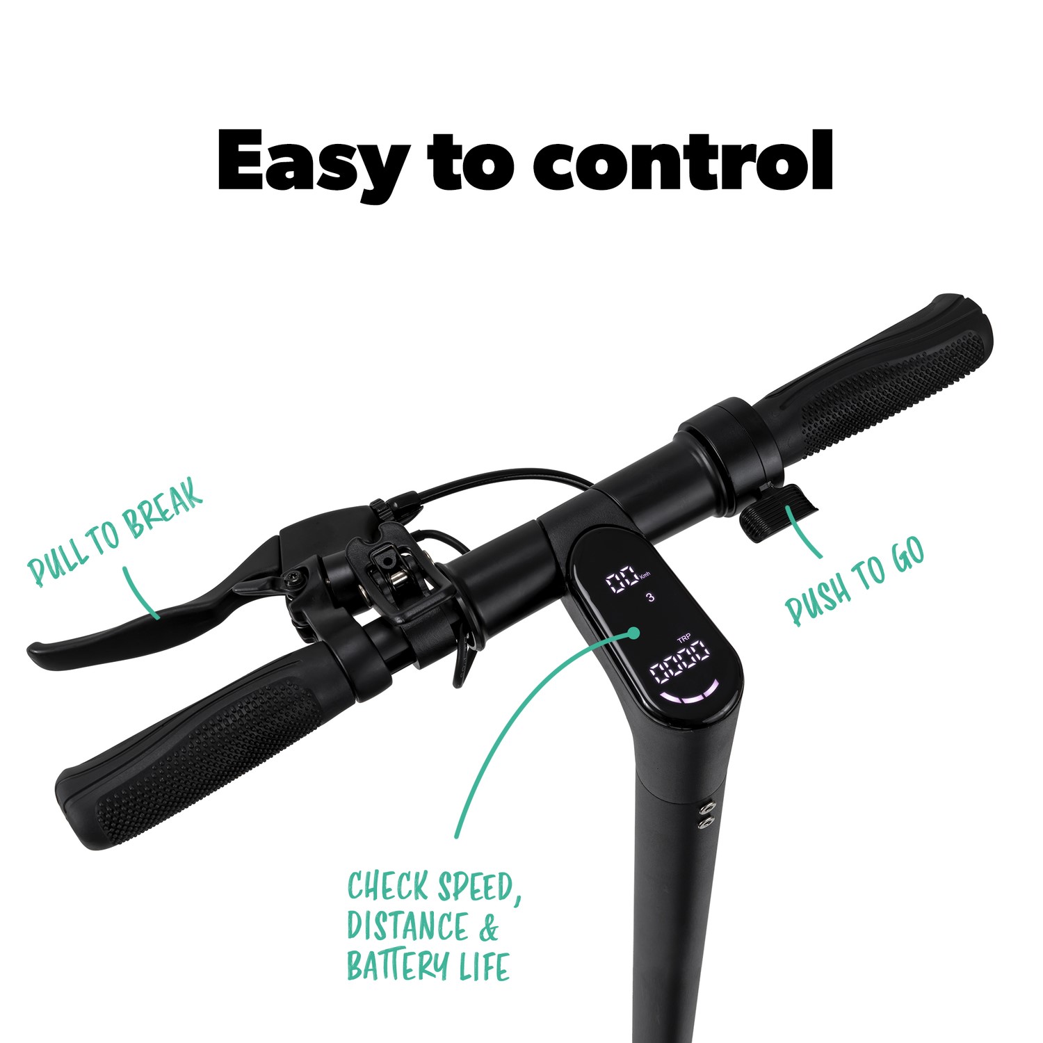 Electriq Active Electric Scooter Black 25km Range 25km H With Free Scoote Bag E Sc1 Drones Direct