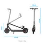 GRADE A2 - electriQ Active Electric Scooter - Black - 25km Range - 25km/h - LG battery