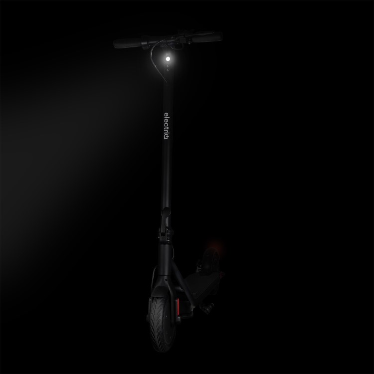 GRADE A3 - electriQ Active Electric Scooter - Black - 25km Range - 25km/h - LG battery