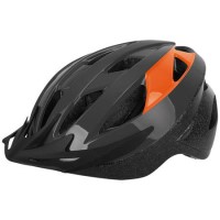 Oxford Neat Helmet in Dark Grey/Orange - S/M 54-58cm