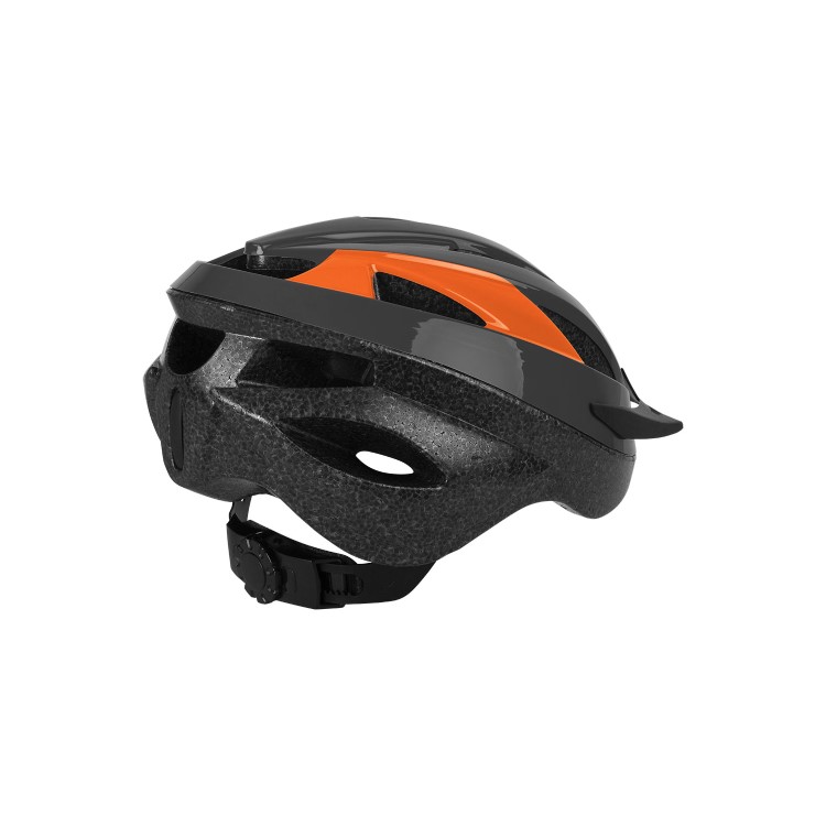 Oxford Neat Helmet in Dark Grey/Orange - S/M 54-58cm