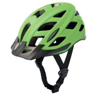 Oxford Metro V Helmet with Rear Light in Fluo Green - S/M 52-59cm
