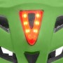 Oxford Metro V Helmet with Rear Light in Fluo Green - S/M 52-59cm