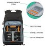 Drone Backpack with Front Hardshell - Black