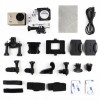 electriQ 1080P Sports Action Camera + Free Accessory Kit Included 