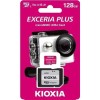 Kioxia 128GB Exceria Plus U3 V30 MicroSD Card