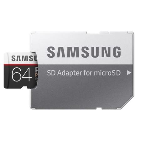 Samsung PRO Plus 64GB MicroSD Card with Adapter
