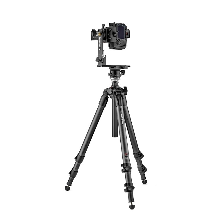 Manfrotto Panoramic Head with Mutliple Sliding Plates for VR
