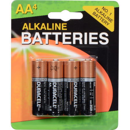 Duracell Plus AA Batteries - 4 Pack