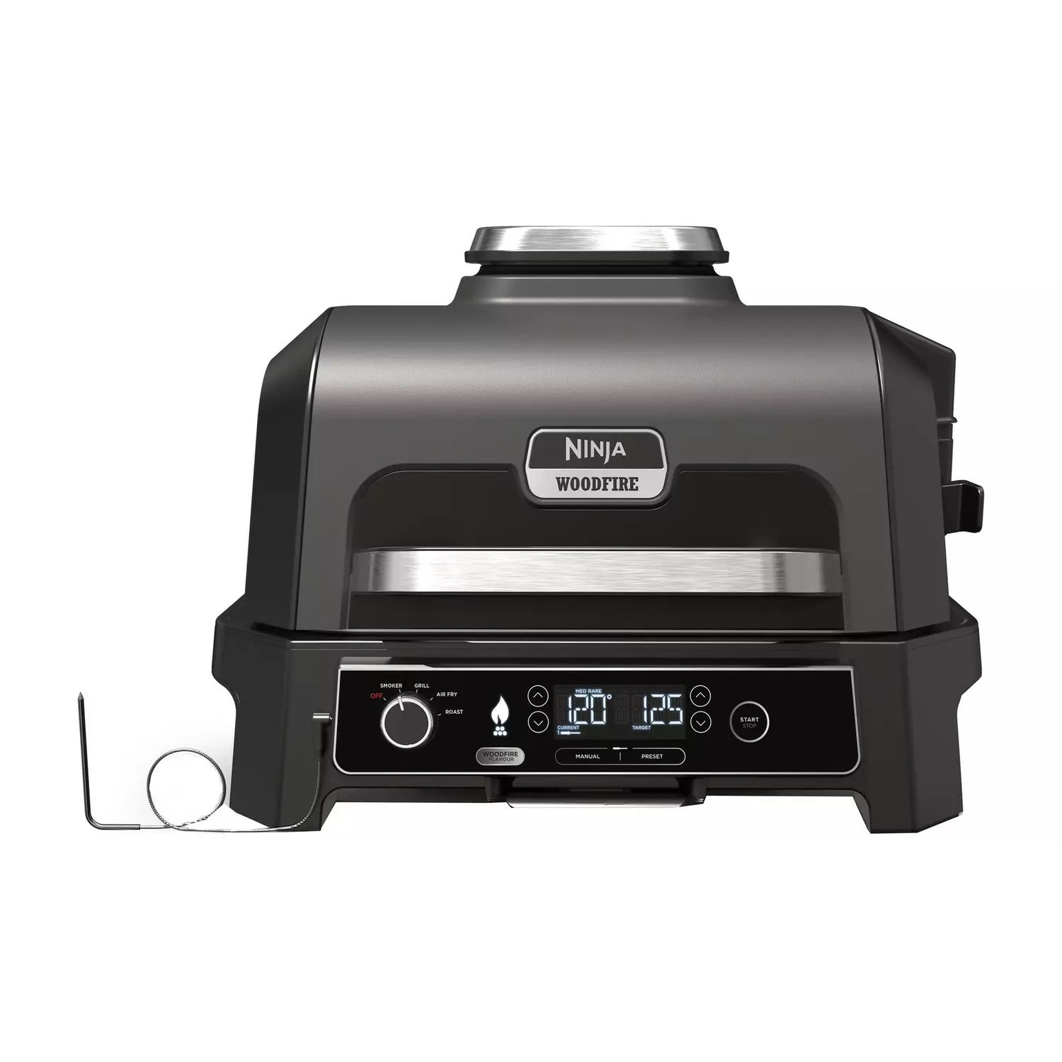 Ninja - Woodfire Pro XL OG850UK - Electric BBQ Grill and Smoker - Smart Cook System - Image 6