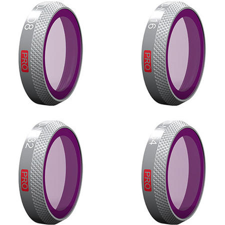 PGYTECH Pro ND Filter Set for Mavic 2 Zoom - ND8 16 32 & 64
