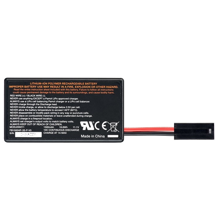 Parrot AR Drone 2.0 1500mah Rechargeable Flight Battery