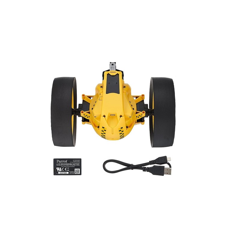 GRADE A1 - Parrot Mini Jumping Race Drone - Tuk Tuk Yellow