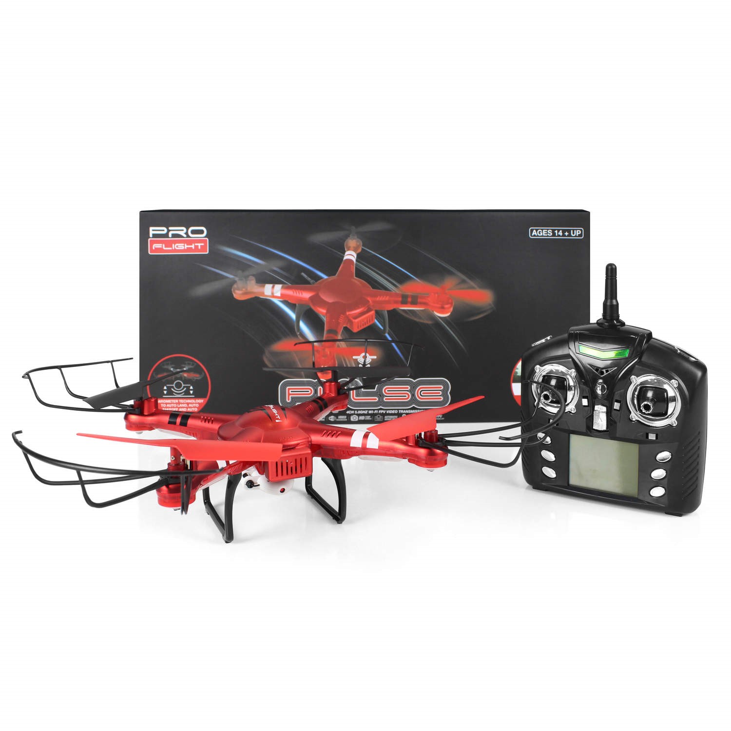 ProFlight Pulse RTF 2MP Camera Drone With Altitude Hold Live Video