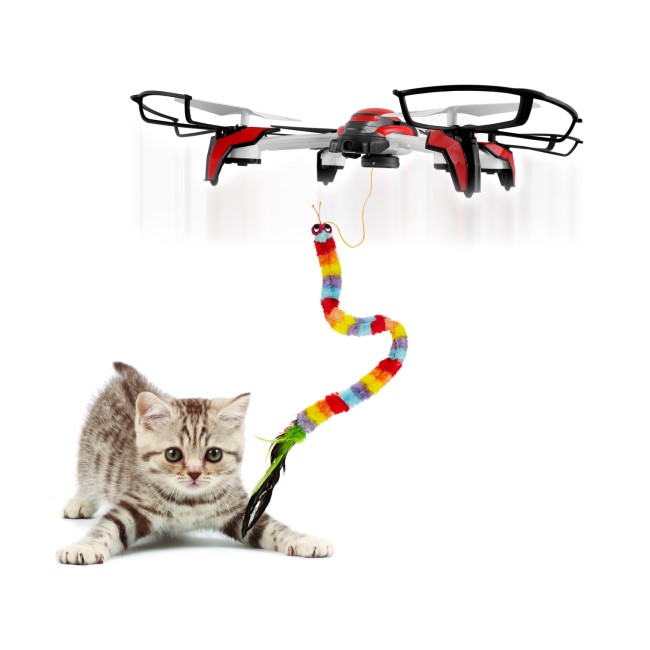 ProFlight Panthera - Cat Toy Drone - Including Catnip & Three Cat Toy Attachments - *Due Soon*