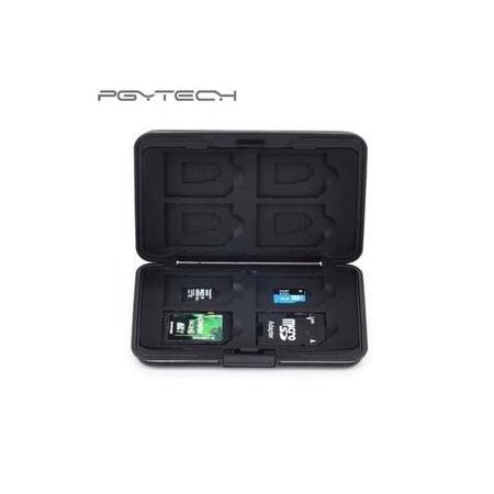 PGYTECH Memory Card Case Silver