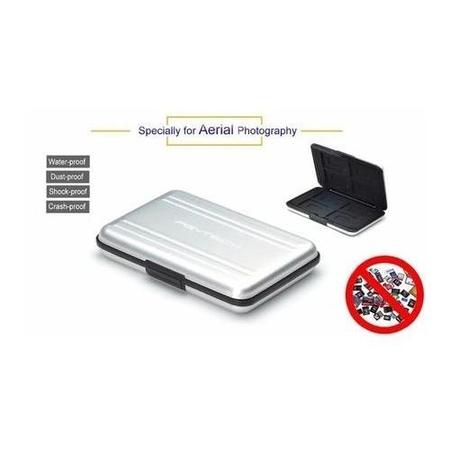 PGYTECH Memory Card Case Silver