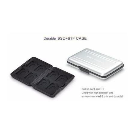PGYTECH Memory Card Case Silver