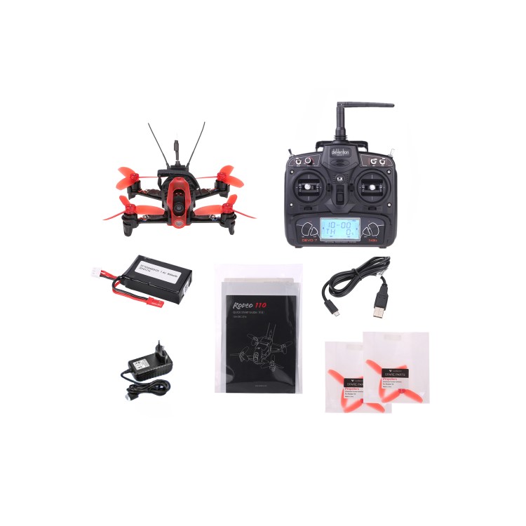 Walkera Rodeo 110 With Devo 7 Controller Ready To Fly Racing Drone