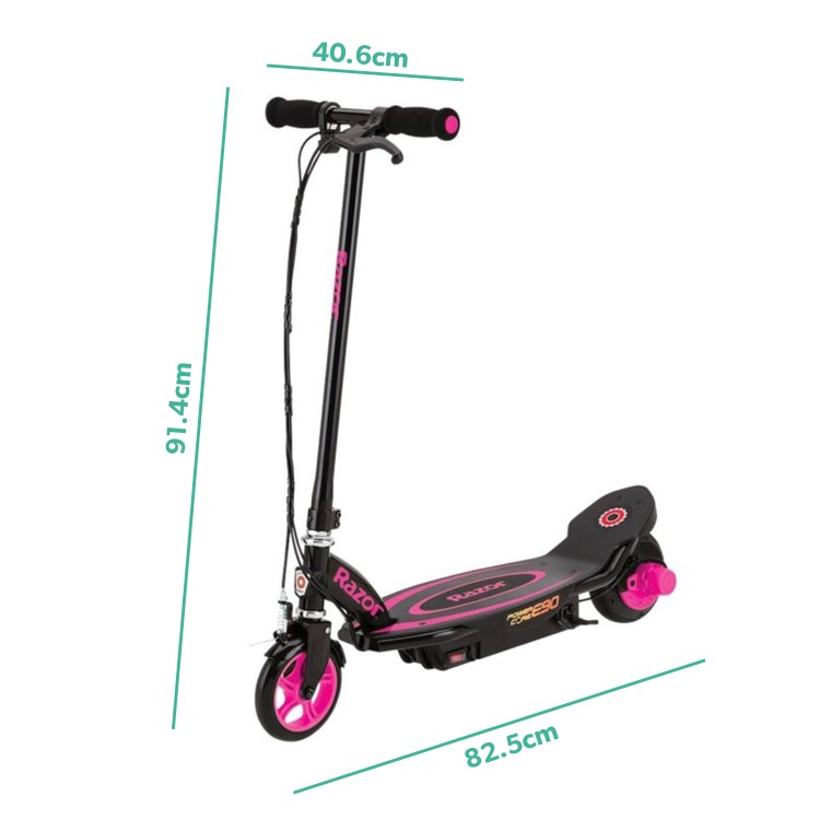 GRADE A3 - Razor E90 12 Volt Scooter - Pink
