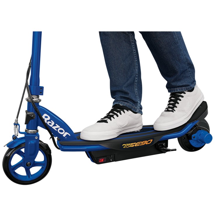 GRADE A2 - Razor Power Core E90 Electric Scooter - Blue