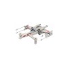 Propel Star Wars Battling Quadcopter Drone T-65 X Wing Star Fighter