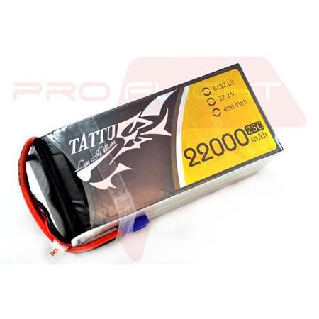 Gens Ace TATTU 22000mAh 6S 22.2V 25C LiPo Battery Pack