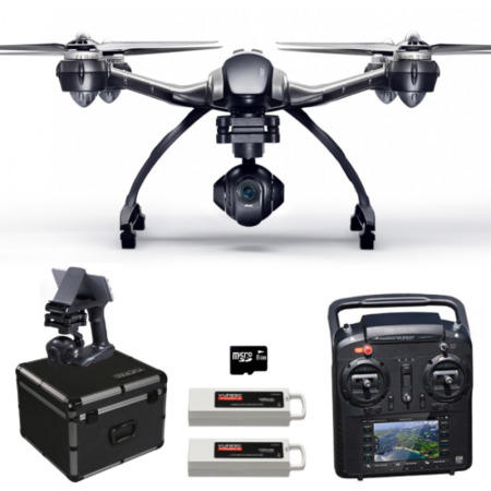 GRADE A1 - Yuneec Typhoon Q500 4K Camera Drone with Extra Battery & Free Flight Case
