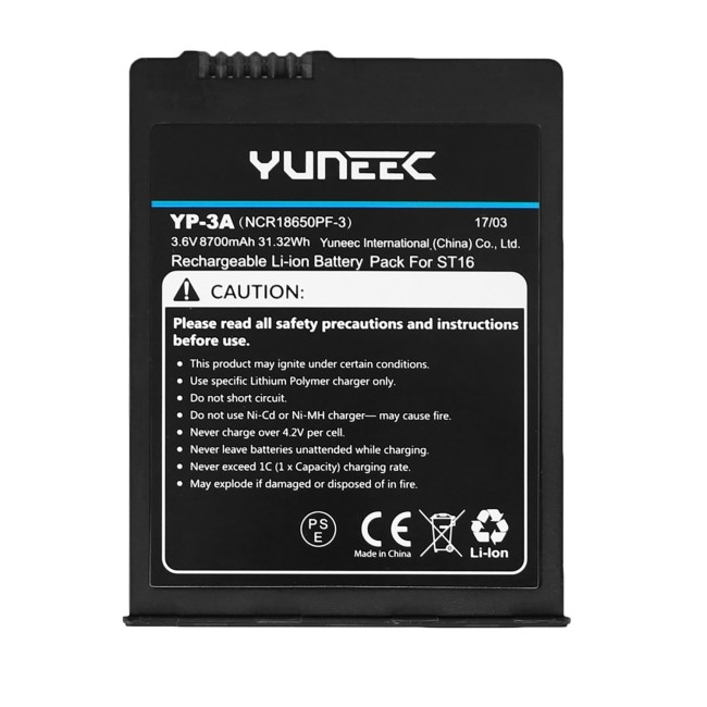 Yuneec ST16S Battery 1S 8700mAh Li-Ion