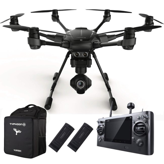 GRADE A1 - Yuneec Typhoon H Pro Sonar Collision Avoid + Extra Battery & Backpack