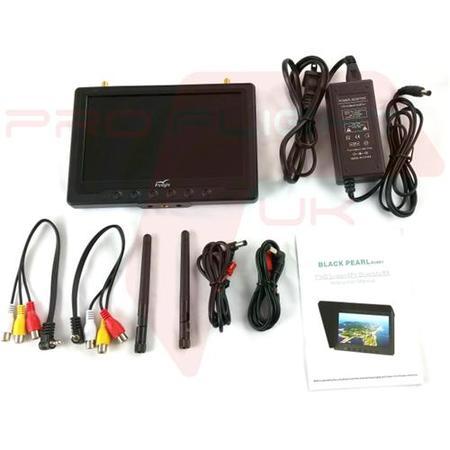 Black Pearl 7 Inch FPV Screen with Integrated Battery