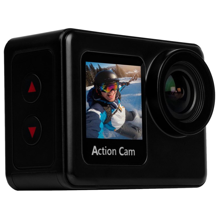 Refurbished electriQ 4K Ultra HD Action Camera in Black