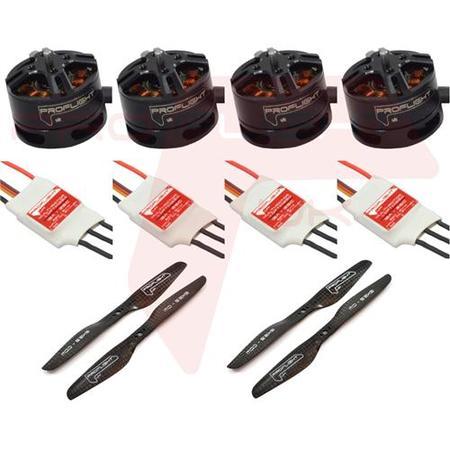 Mini Quad Power Set 1806 Motor + 12A SimonK ESC + Carbon Props